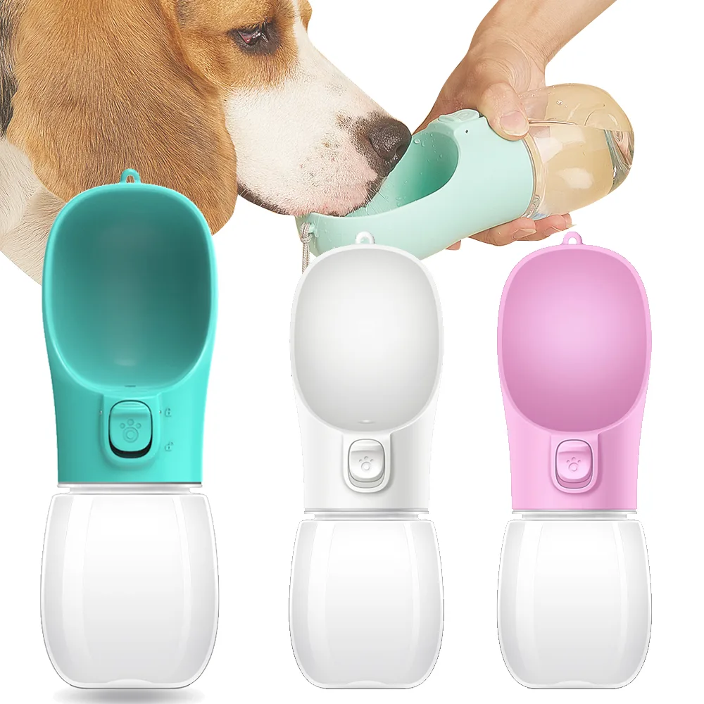 Portable Dog Water Bottle For Small Large Dogs Cat Outdoor Leakproof Walking Drinking Bowls Chihuahua French B