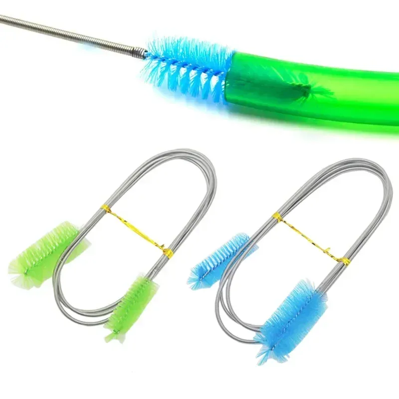 Water Tank Cleaning Brush Fish Tank Accessories Water Filter Pump Lily Tube Tracheal Hose Tools Aquatic Pet Su
