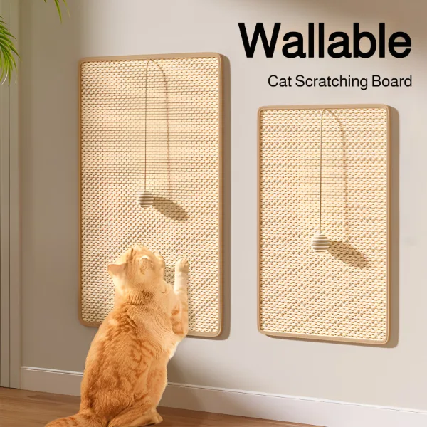 Multi-Function Cat Sisal Scratcher Pad, Sofa Protection Anti-Scratch Mat, No Lint Claw Grinding Pad for Cat Pe